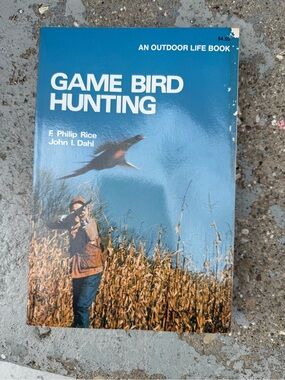 Game Bird Hunting Paperback Book - Blue Cover